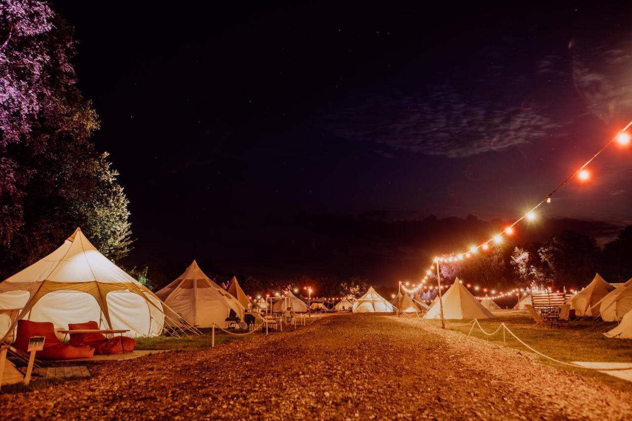 Glampingresort Raus Am See In Spaden Schiffdorf Dış mekan fotoğraf